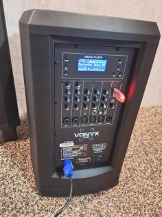 Super Aktiv 1800WATT Column Säulen Speaker Set m. TWS / Stereo Pairing PA DJ Karaoke